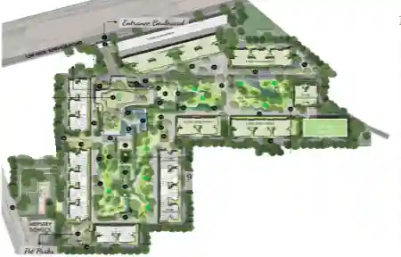 Hiranandani Krisala Township master plan layout