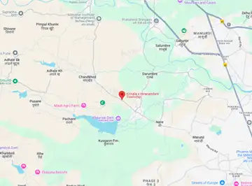 Hiranandani Krisala Township location map, Hinjewadi, Pune
